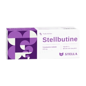 Stellbutine 100mg Stellapharm 6 vỉ x 10 viên (Trimebutine)