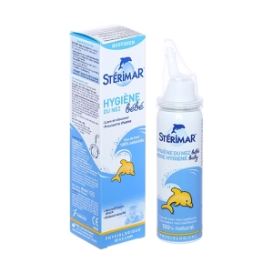 Sterimar Hygiene Du Nez Bébé 50ml - Xịt vệ sinh mũi cho trẻ