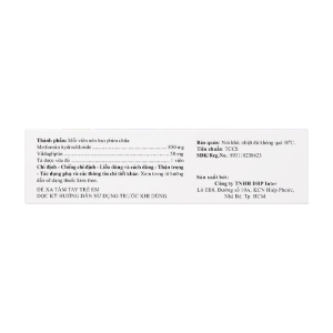 Stilaren DRP Inter 3 vỉ x 10 viên (Vildagliptin + Metformin)