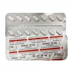 Stilnox 10 Sanofi 1 vỉ x 14 viên - Điều trị mất ngủ Stilnox 10 Sanofi 1 vỉ x 14 viên - Điều trị mất ngủ