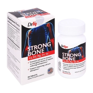 Strong Bone Drlife 60 viên - Bổ sung canxi, giảm loãng xương