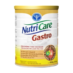 Sữa bột Nutricare Gastro 900gr dùng cho người viêm dạ dày, rối loạn tiêu hoá