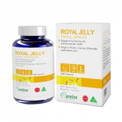 Sữa ong chúa Careline Royal Jelly, Chai 100 viên Sữa ong chúa Careline Royal Jelly, Chai 100 viên