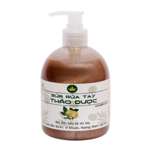 Sữa Rửa Tay Thảo Dược Kingphar 500ml - Giữ ẩm, bảo vệ da tay Sữa Rửa Tay Thảo Dược Kingphar 500ml - Giữ ẩm, bảo vệ da tay