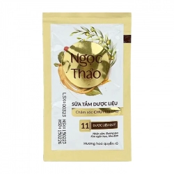 Sữa Tắm Dược Liệu Ngọc Thảo Hoa Linh 12 gói x 6ml - Chăm sóc chuyên sâu Sữa Tắm Dược Liệu Ngọc Thảo Hoa Linh 12 gói x 6ml - Chăm sóc chuyên sâu
