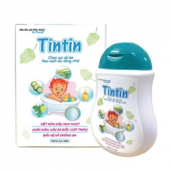 Sữa tắm gội thảo dược Tintin Tất thành, Chai 100ml Sữa tắm gội thảo dược Tintin Tất thành, Chai 100ml