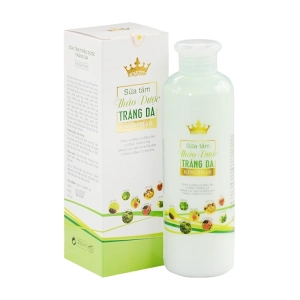 Sữa Tắm Thảo Dược Trắng Da Kingphar 250ml - Giúp dưỡng ẩm da mềm mịn