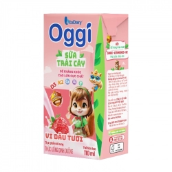 Sữa Trái Cây Oggi Vị Dâu Tươi Vitadairy 110ml Sữa Trái Cây Oggi Vị Dâu Tươi Vitadairy 110ml