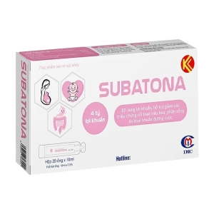 Subatona IMC 20 ống x 10ml - Hỗ trợ bổ sung lợi khuẩn