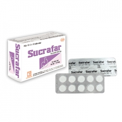 Sucrafar Pharmedic 10 vỉ x 10 viên