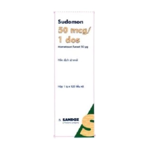 Sudomon 50mcg/1dos Sandoz 120 liều (Mometasone furoate)