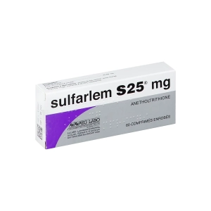 Sulfarlem S25mg, Hộp 2 vỉ x 30 Viên Sulfarlem S25mg, Hộp 2 vỉ x 30 Viên