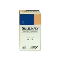 Sulrapix 500mg Pymepharco 10 lọ - Thuốc kháng sinh
