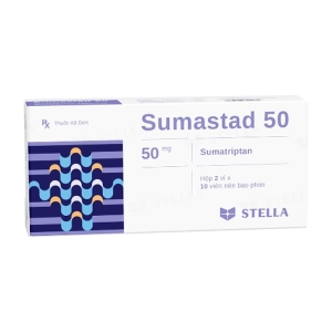 Sumastad 50 Stellapharm 2 vỉ x 10 viên (Sumatriptan)