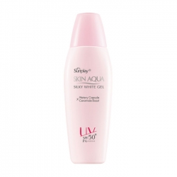 Sunplay Skin Aqua Silky White Gel Rohto Mentholatum 70g - Gel chống nắng Sunplay Skin Aqua Silky White Gel Rohto Mentholatum 70g - Gel chống nắng