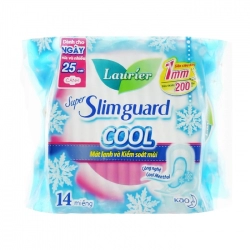 Super Slimguard Cool 25cm Laurier 14 miếng (có cánh)