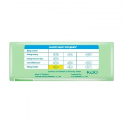 Super Slimguard Kháng Khuẩn Laurier 8 miếng (có cánh)
