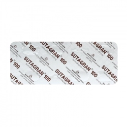 Sutagran 100 Agimexpharm 2 vỉ x 6 viên Sutagran 100 Agimexpharm 2 vỉ x 6 viên