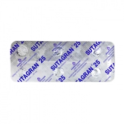 Sutagran 25 Agimexpham 2 vỉ x 6 viên Sutagran 25 Agimexpham 2 vỉ x 6 viên