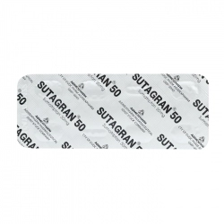 Sutagran 50 Agimexpharm 2 vỉ x 6 viên Sutagran 50 Agimexpharm 2 vỉ x 6 viên