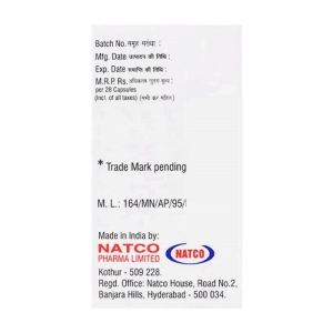 Sutinat 25 Natco 28 viên (Sunitinib)