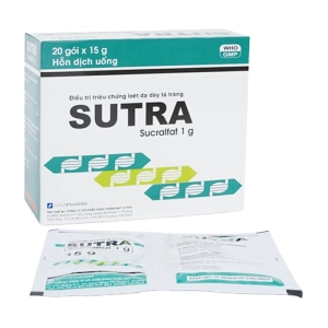 Sutra 1g Davipharm 20 gói x 15g (Sucralfate)