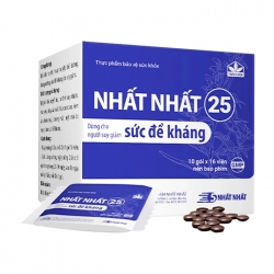 Nhất Nhất 25 10 gói x 16 viên – Dùng cho người suy giảm sức đề kháng