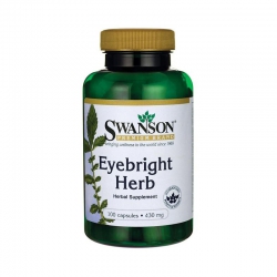 Swanson Eyebright Herb tăng cường thị lực, Chai 100 viên Swanson Eyebright Herb tăng cường thị lực, Chai 100 viên