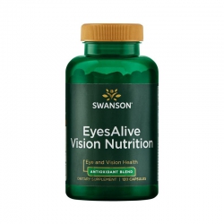 Swanson EyesAlive Vision Nutrition hỗ trợ sức khỏe thị lực, Chai 120 viên Swanson EyesAlive Vision Nutrition hỗ trợ sức khỏe thị lực, Chai 120 viên
