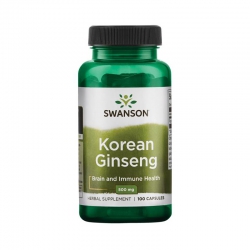 Tpbvsk nhân sâm Swanson Korean Ginseng 500mg, Chai 100 viên