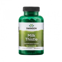 Tpbvsk bổ gan Swanson Milk Thistle 500mg, Chai 100 viên Tpbvsk bổ gan Swanson Milk Thistle 500mg, Chai 100 viên