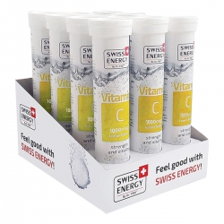 Thực Phẩm Bảo Vệ Sức Khoẻ Viên Sủi Swiss Energy Vitamin C (20 Viên/ Lọ) Thực Phẩm Bảo Vệ Sức Khoẻ Viên Sủi Swiss Energy Vitamin C (20 Viên/ Lọ)