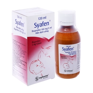 Syafen 100mg/5ml Sopharma 120ml (Ibuprofen)