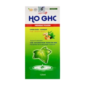 Syrup Ho GHC Tipharco 125ml - Hỗ trợ giảm ho, giảm đờm