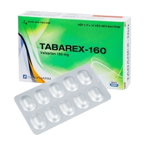 Tabarex-160 Davipharm, 3 vỉ x 10 viên Tabarex-160 Davipharm, 3 vỉ x 10 viên