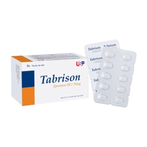 Tabrison 50mg US Pharma - USP 10 vỉ x 10 viên (Eperisone hydrochloride)