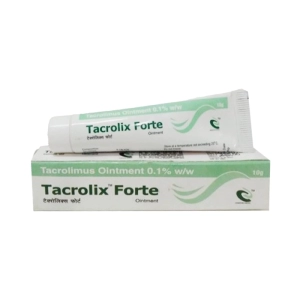 Tacrolix Forte 0.1% Cosderma tuýp 10g (Tacrolimus Ointment)
