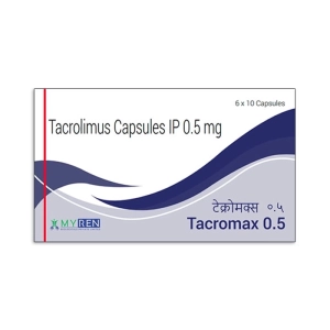 Tacromax 0,5mg, 6 vỉ x 10 viên  Tacromax 0,5mg, 6 vỉ x 10 viên