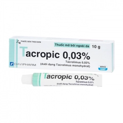 Tacropic 0.03% Davipharm 10g Tacropic 0.03% Davipharm 10g
