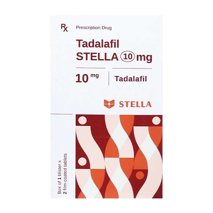 Tadalafil Stella 10mg 1 vỉ x 2 viên Tadalafil Stella 10mg 1 vỉ x 2 viên