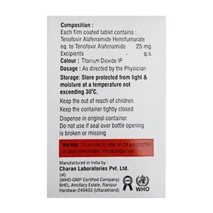 Tafpera 25mg Prospera 30 viên