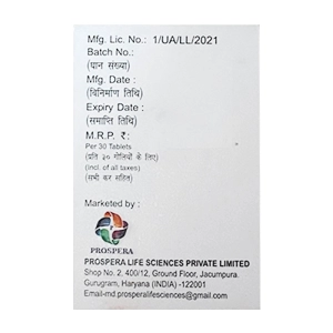 Tafpera 25mg Prospera 30 viên