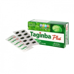 Taginba Plus DHG 3 vỉ x 10 viên - Viên uống bổ não