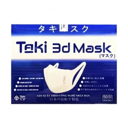 Taki 3D Mask 50 cái - Khẩu trang y tế Taki 3D Mask 50 cái - Khẩu trang y tế