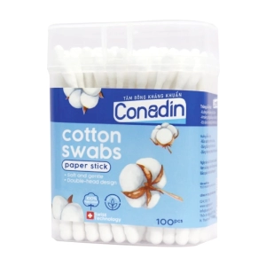 Tăm Bông Kháng Khuẩn Conadin 100 que
