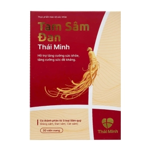 Tam Sâm Đan Thái Minh 30 viên - Bồi bổ khí huyết, tăng cường sức khỏe