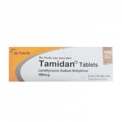 Tamidan Tablets 100mcg Actavis 2 vỉ x 14 viên Tamidan Tablets 100mcg Actavis 2 vỉ x 14 viên
