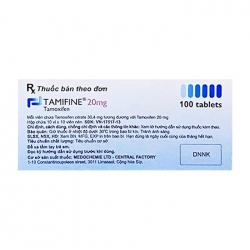 Tamifine 20mg Medochemie 10 vỉ x 10 viên Tamifine 20mg Medochemie 10 vỉ x 10 viên