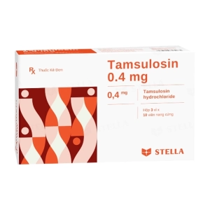 Tamsulosin 0.4mg Stellapharm 3 vỉ x 10 viên (Tamsulosin hydrochloride)