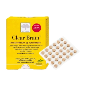 Clear Brain New Nordic 30 viên - Hỗ trợ tuần hoàn não Clear Brain New Nordic 30 viên - Hỗ trợ tuần hoàn não